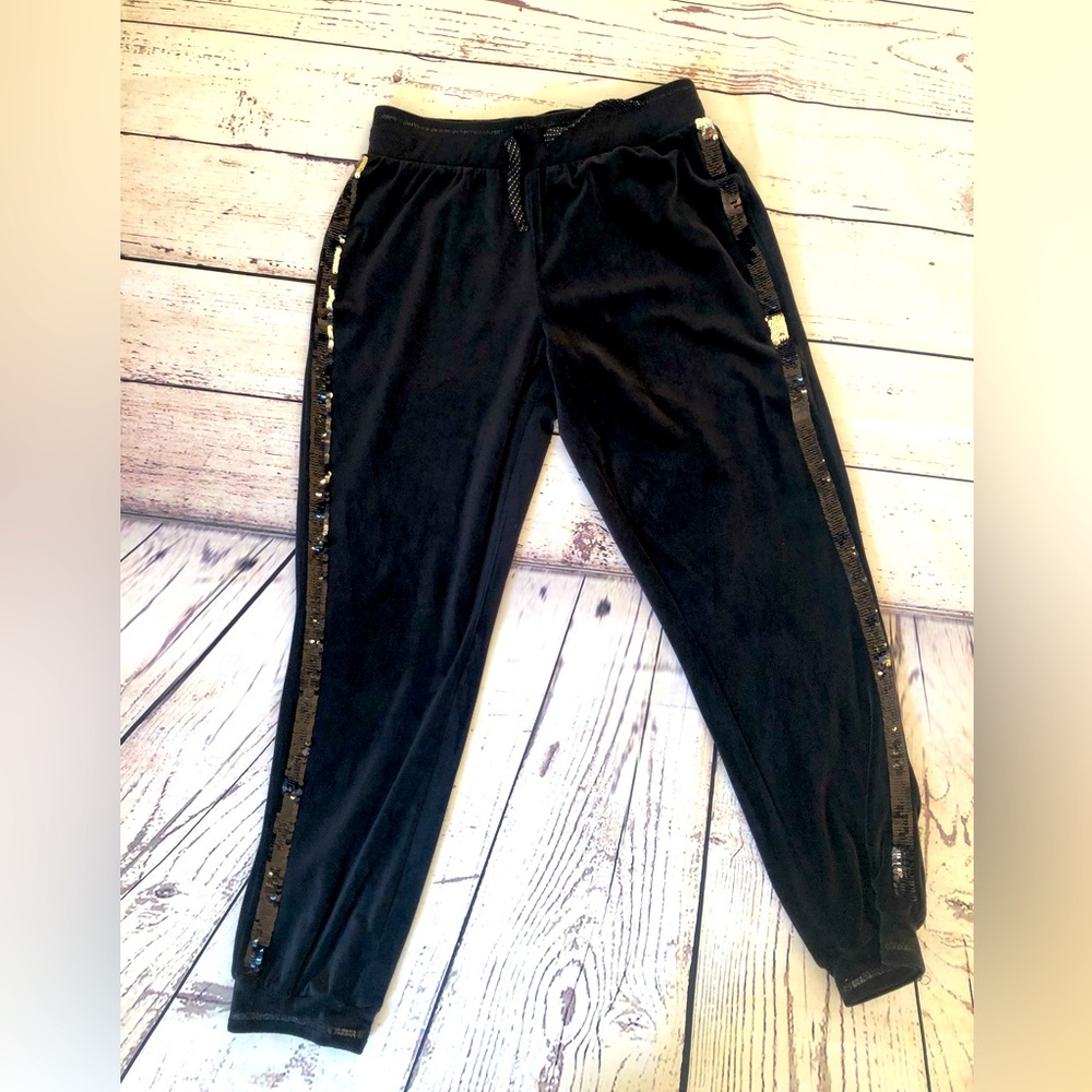 Velour sweatpants
